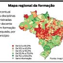 mapa formação professores